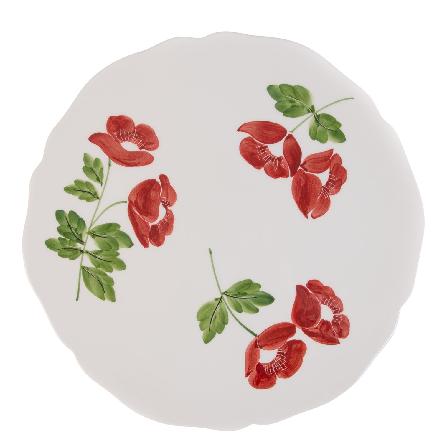 Serveer- of onderbord "Scarlet" - Ø 31 cm