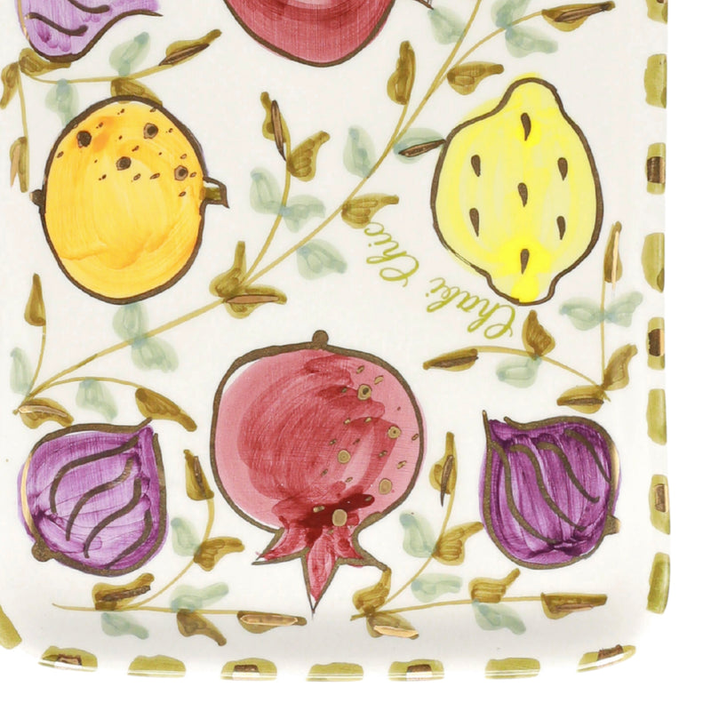 Keramisch serveerbord "Tutti Frutti" - 34 × 16 cm