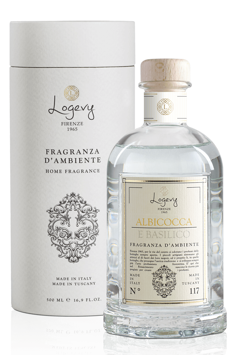 Geurstokjes - Albicocca e Basilico – 250 ml