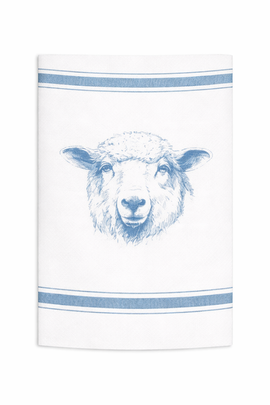 Tea towel 100% cotton - Sheep