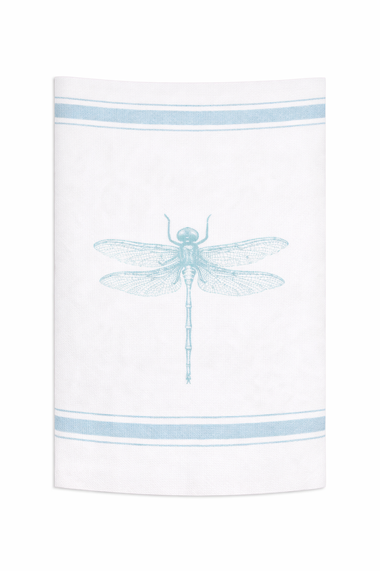 Tea towel 100% cotton - Dragonfly