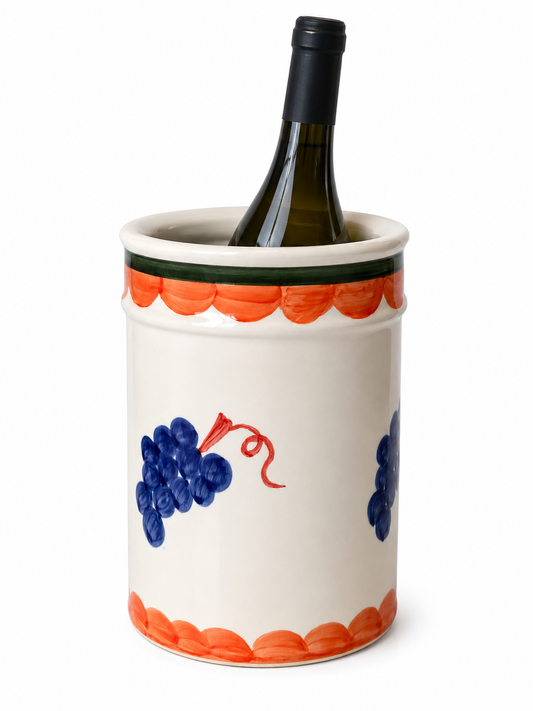Wine cooler – Grapes – Ø 14.5-16 x 20 cm