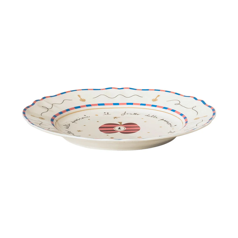 Porseleinen bord - APPEL - Ø 26.5 cm