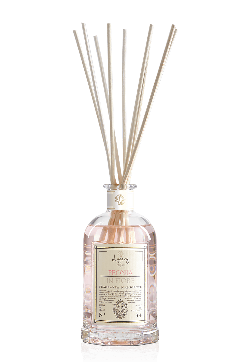 Geurstokjes - Peonia in Fiore (250 - 1000ml)