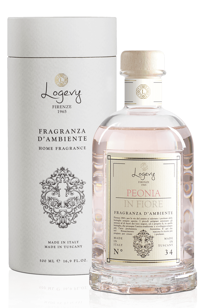 Geurstokjes - Peonia in Fiore (250 - 1000ml)
