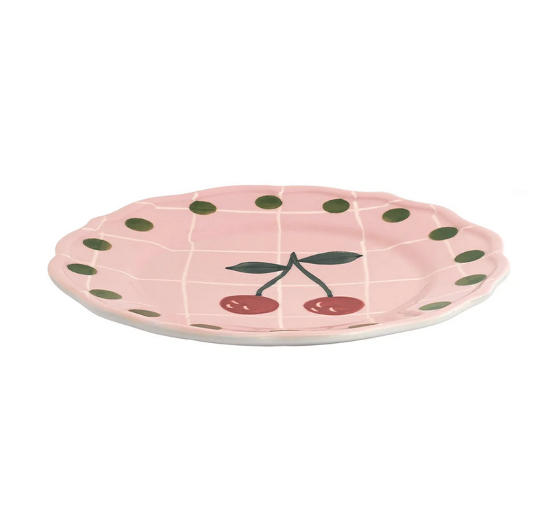 Quadri - Ontbijtbordje - Roze - Ø 22,5 cm