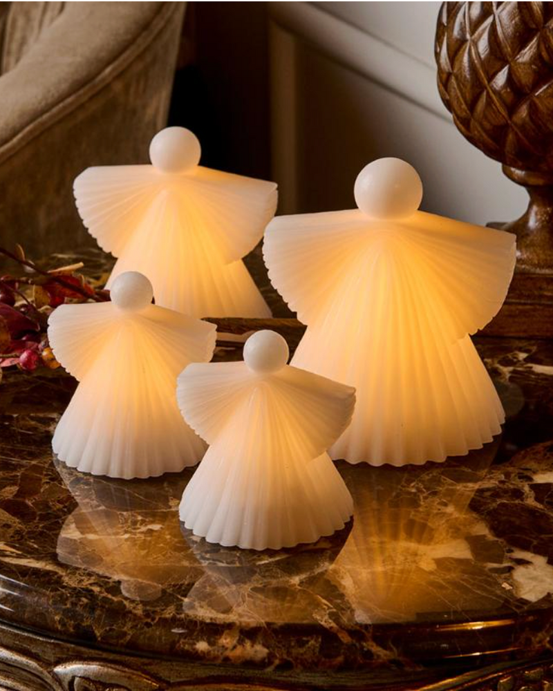 Set 2 LED lampjes - Engeltjes
