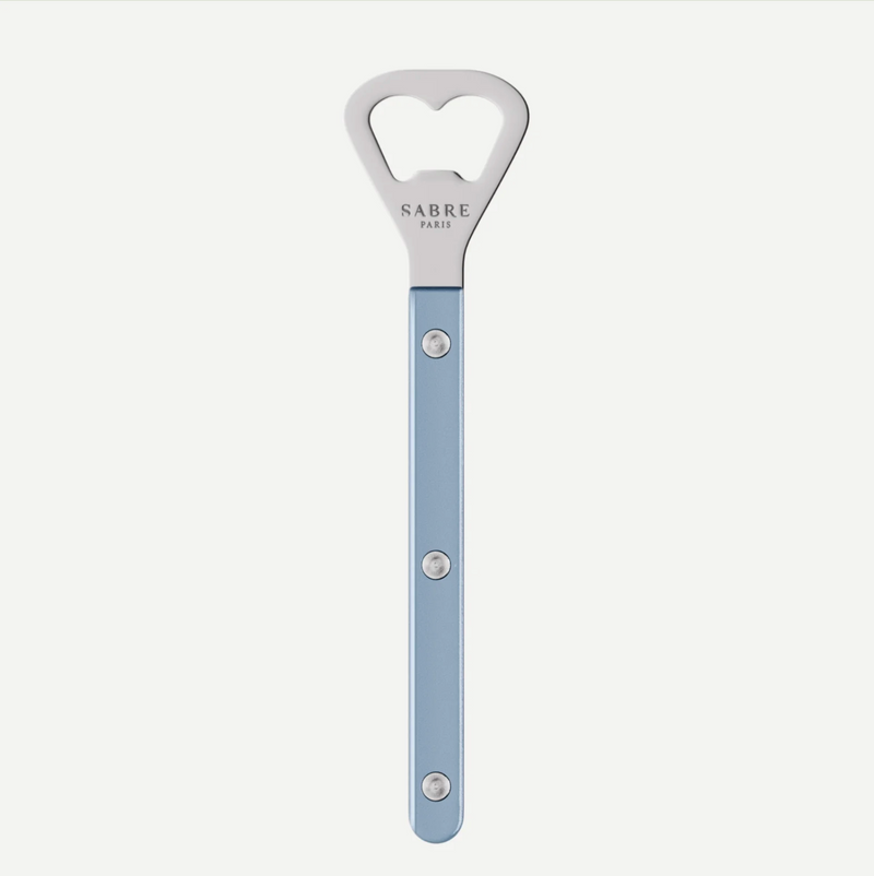 Flessenopener - Sabre - Parelmoer (Bistrot) - Lichtblauw