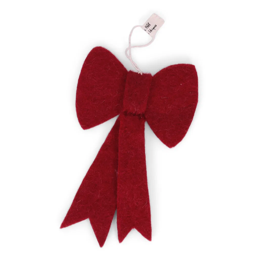 Kerstornamentje - Strik (S)