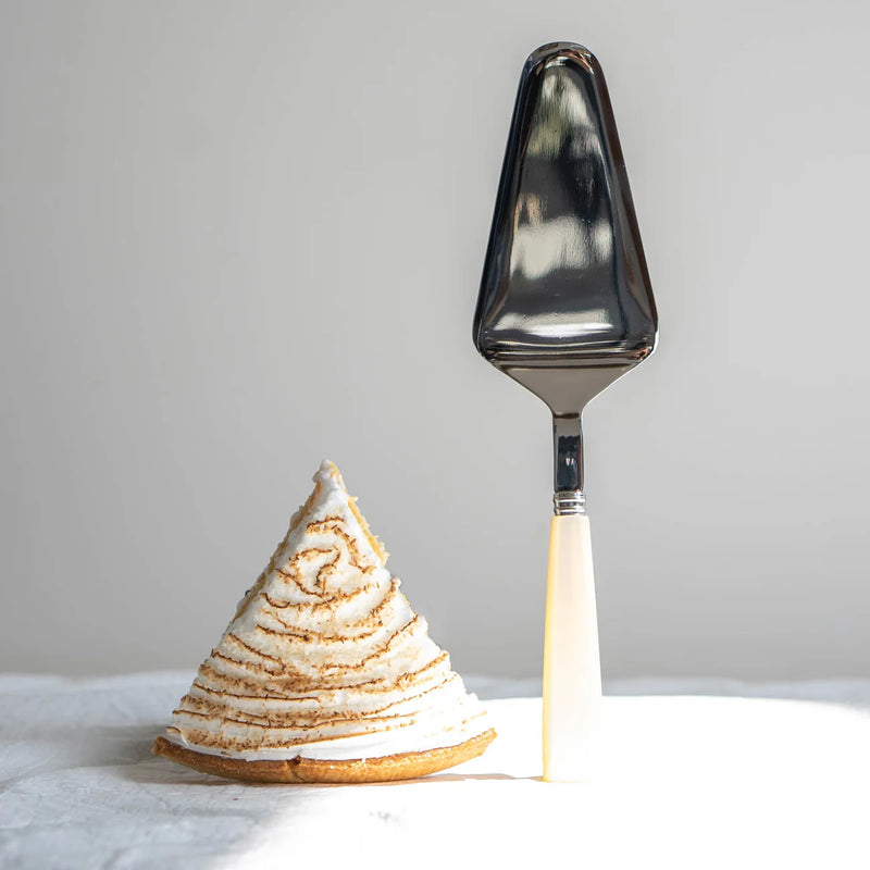 Taartschep - Sabre - Parelmoer - Ivoor