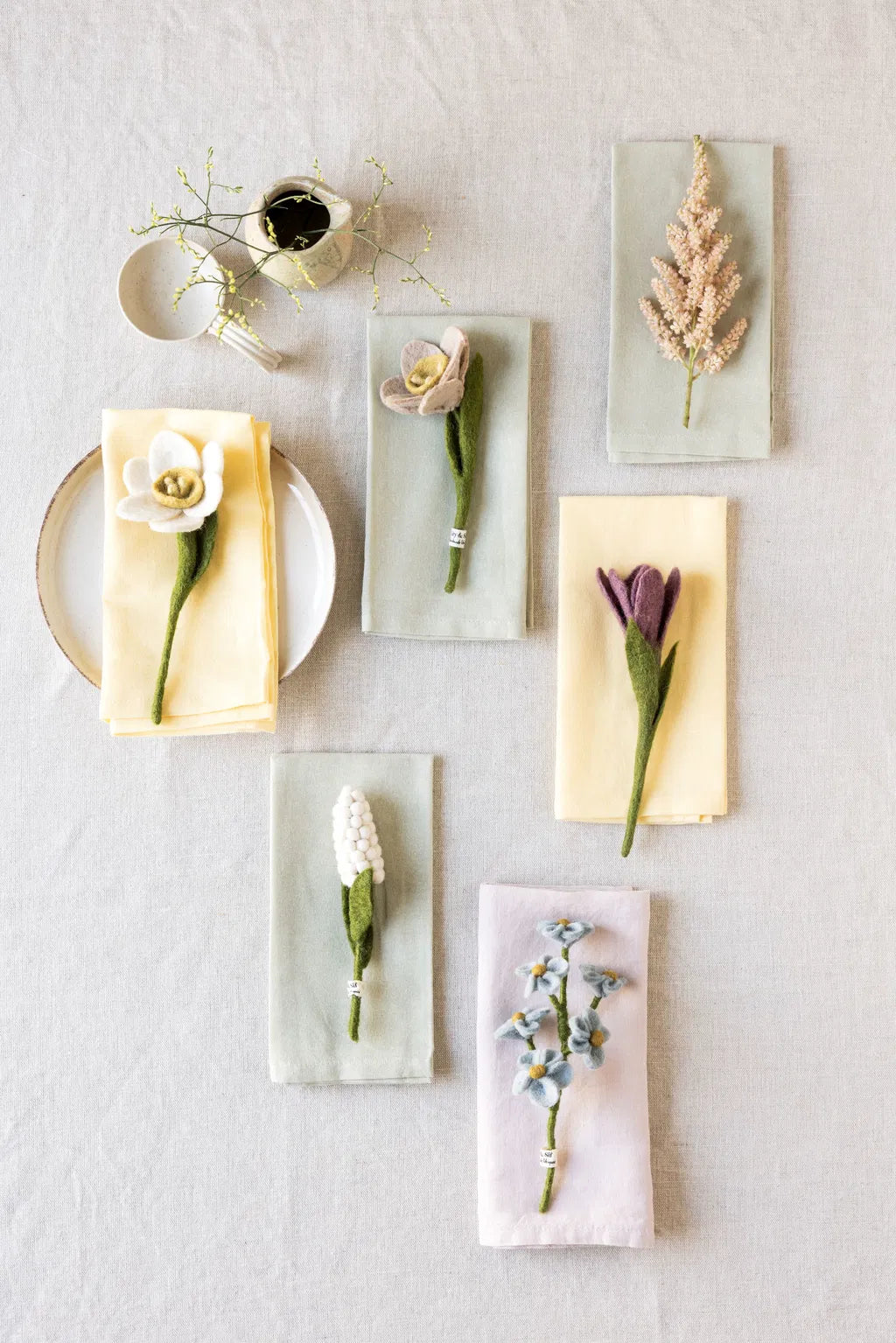 Decoratie - Bloemen Vergeet-mij-nietje