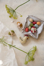 Decoratie Mini Paaseitjes Colorful – Set van 8