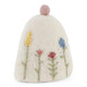 Egg Warmer White – Embroidered