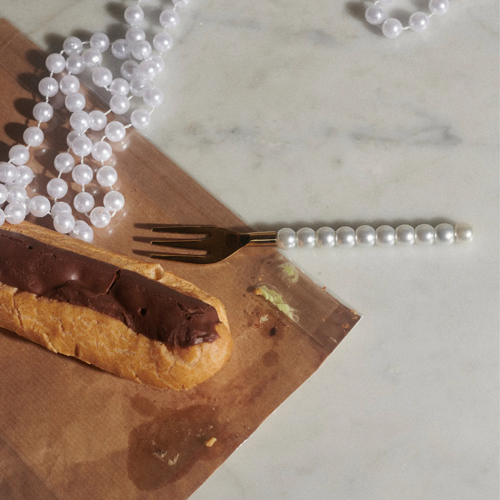 Parel taartvorkje - set van 4