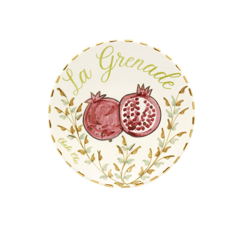 Keramisch bord "La Granade"  -  Ø 20 cm