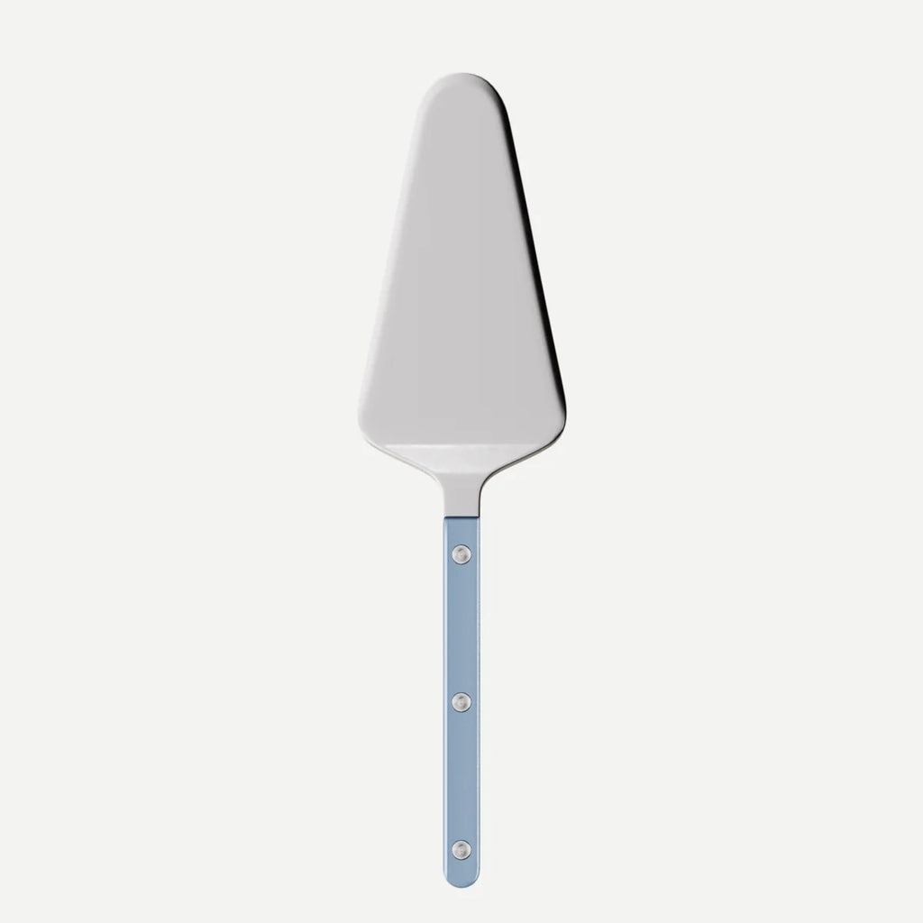 Pearly taartschep in lichtblauw