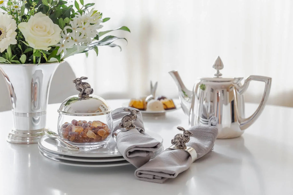 Hare Jam Jar - Silver