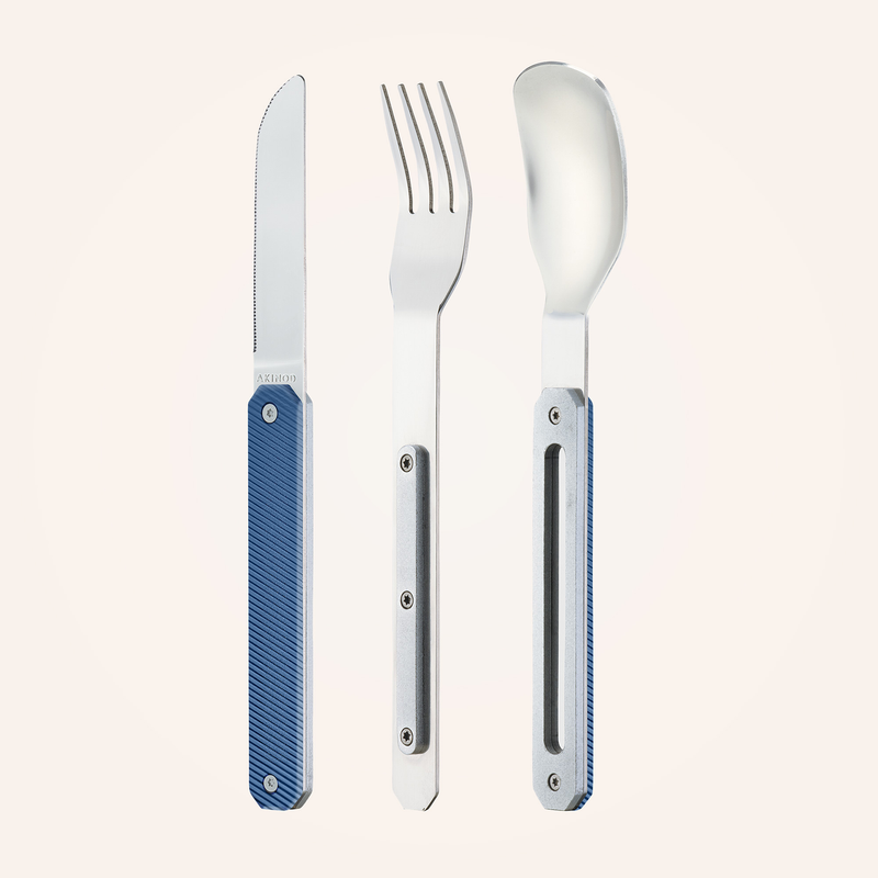 3-piece cutlery set - Plain