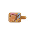 Barrette Likio Energy Breakfast en forme de planche de petit déjeuner avec toast et œuf