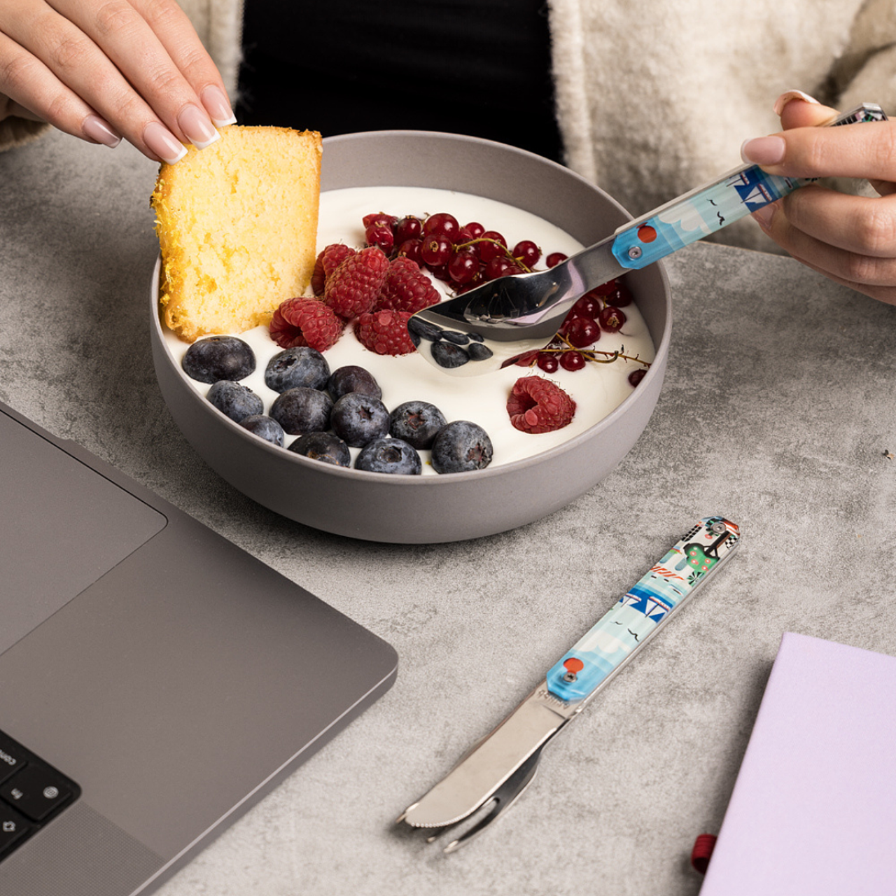 3-piece cutlery set - Print