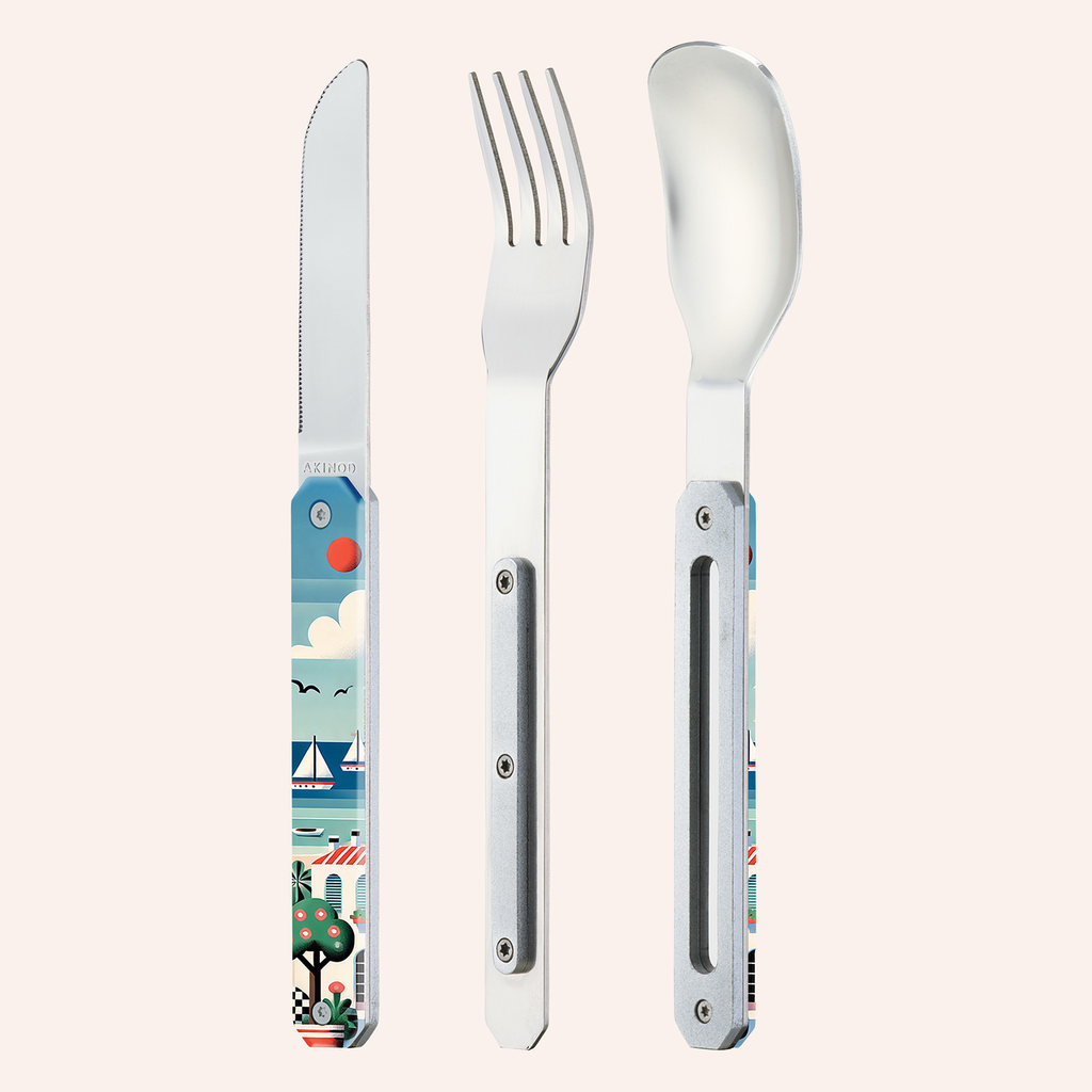 3-piece cutlery set - Print