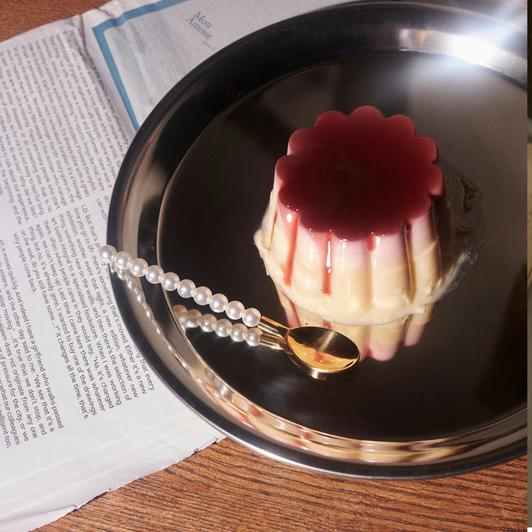 Pearl spoon - set of 4