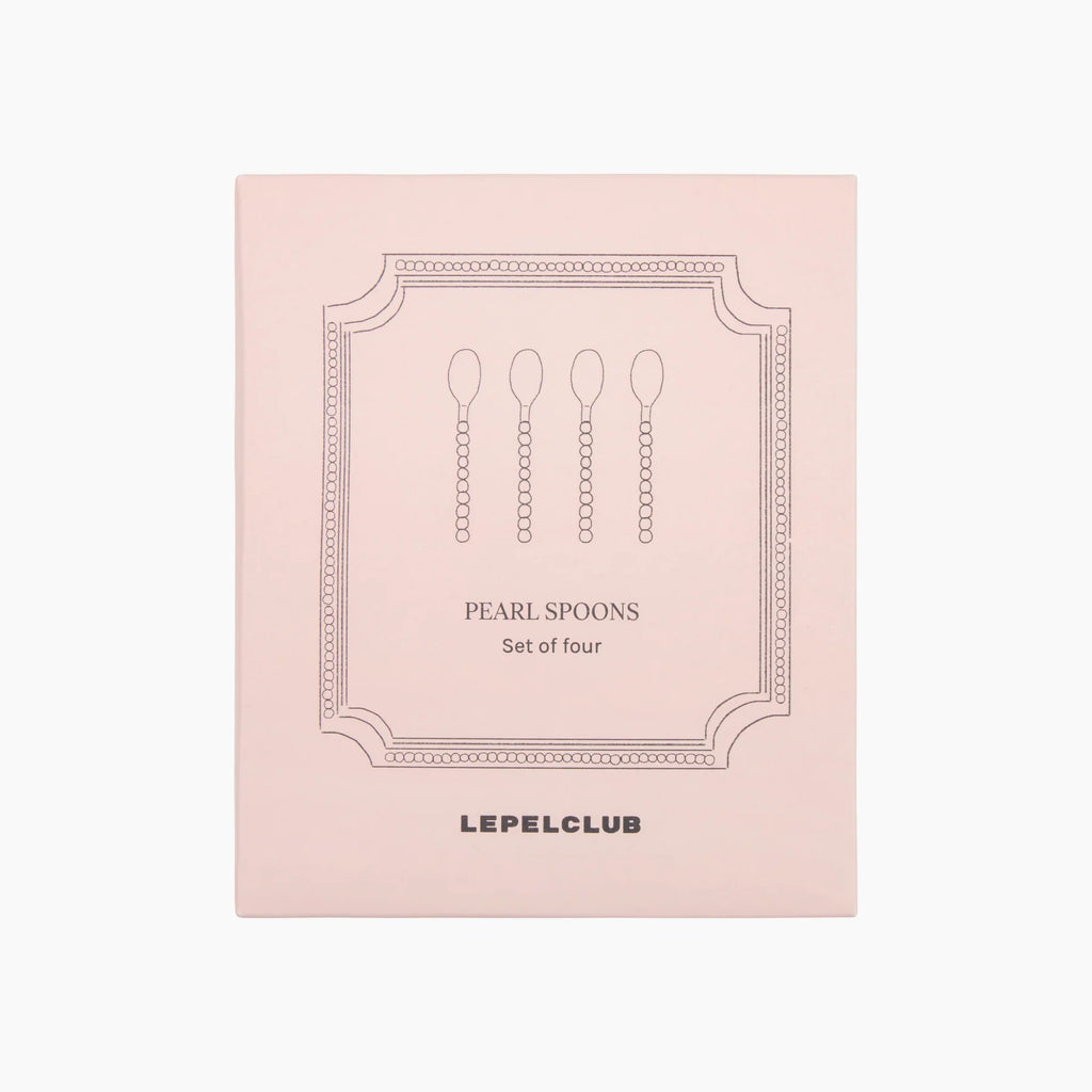 Pearl spoon - set of 4