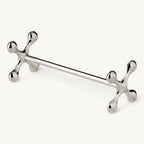 Porte-Couteau / Messenleger - set van 6 - verzilverd