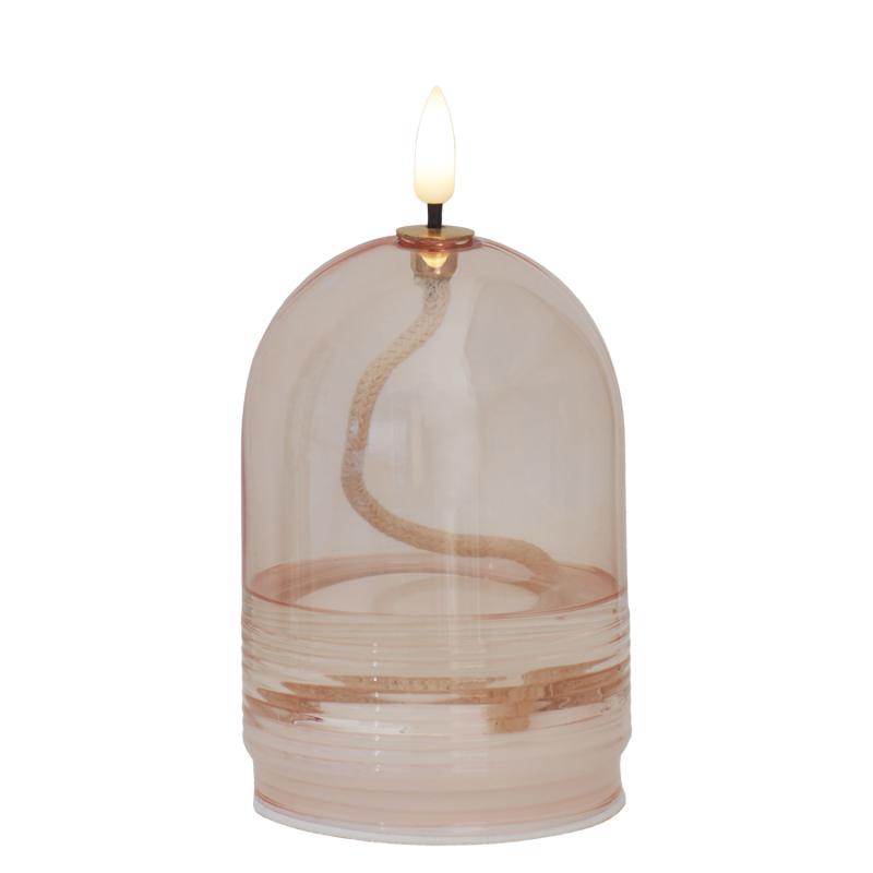 Dea - Olielamp - Roze - ø8 × H11 cm