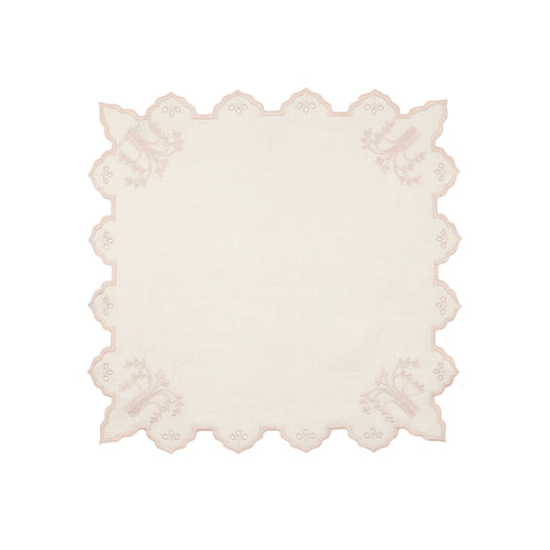 Eden Cotton Napkin – Light Pink (45 × 45 cm)