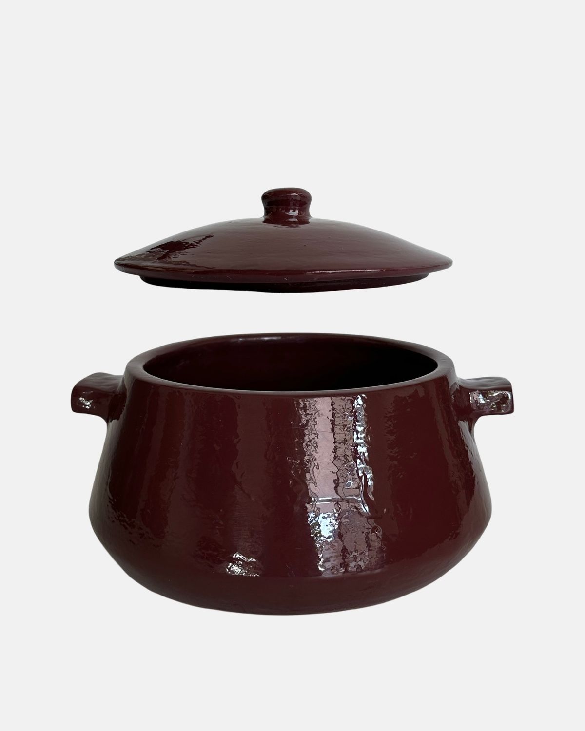 Oven dish with lid Auri S - Bordeaux