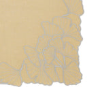 Gingko Napkin – Yellow / Gray