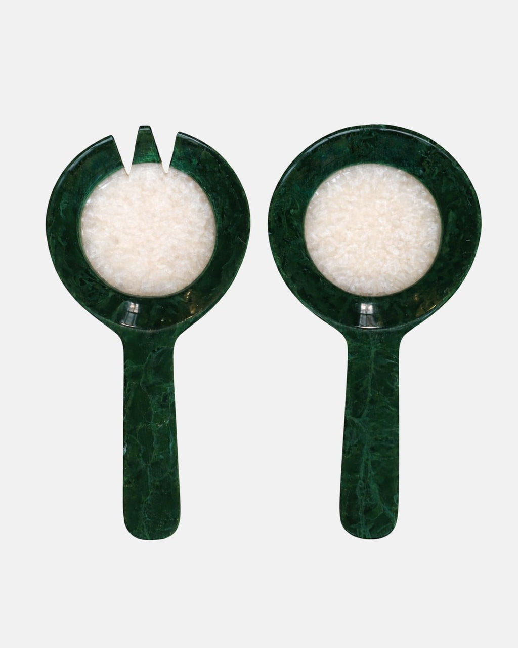 Mixing Hands Burgundy serving cutlery