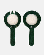 Mixing Hands Burgundy serving cutlery