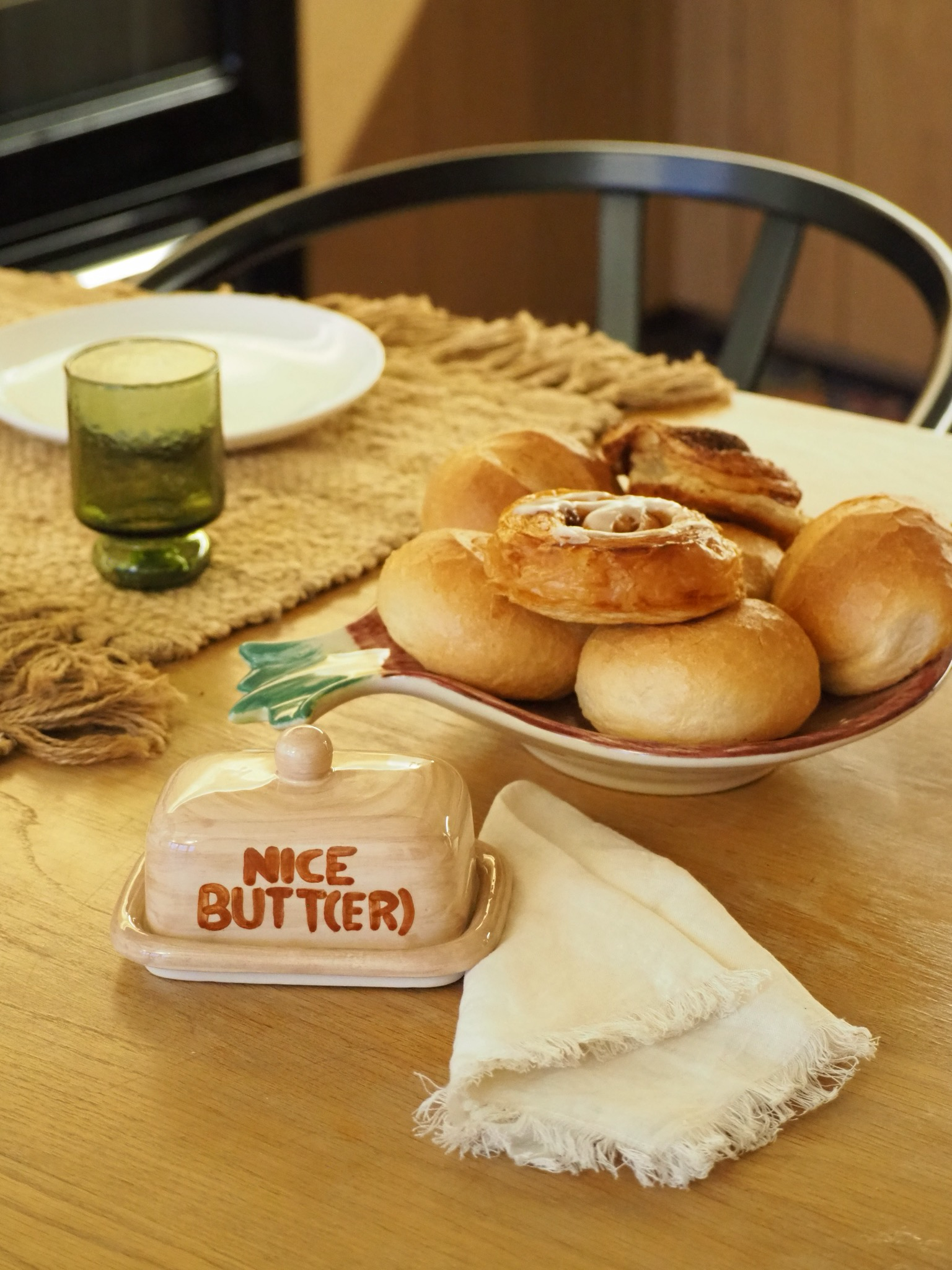 'Nice Butter' butter dish 