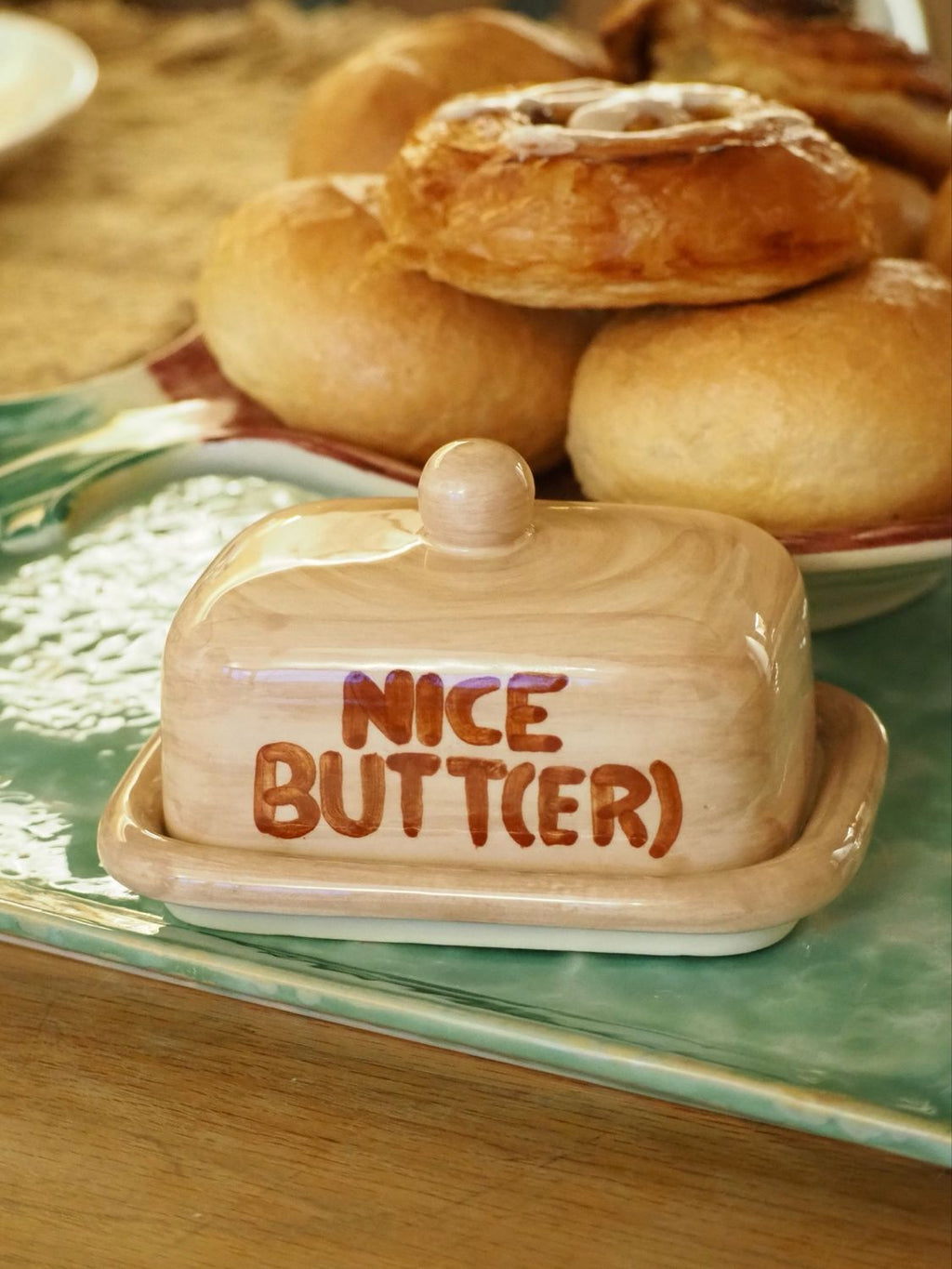 'Nice Butter' butter dish 