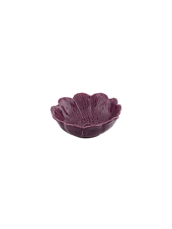Kom "Flora" – Aubergine -  Ø 17 cm