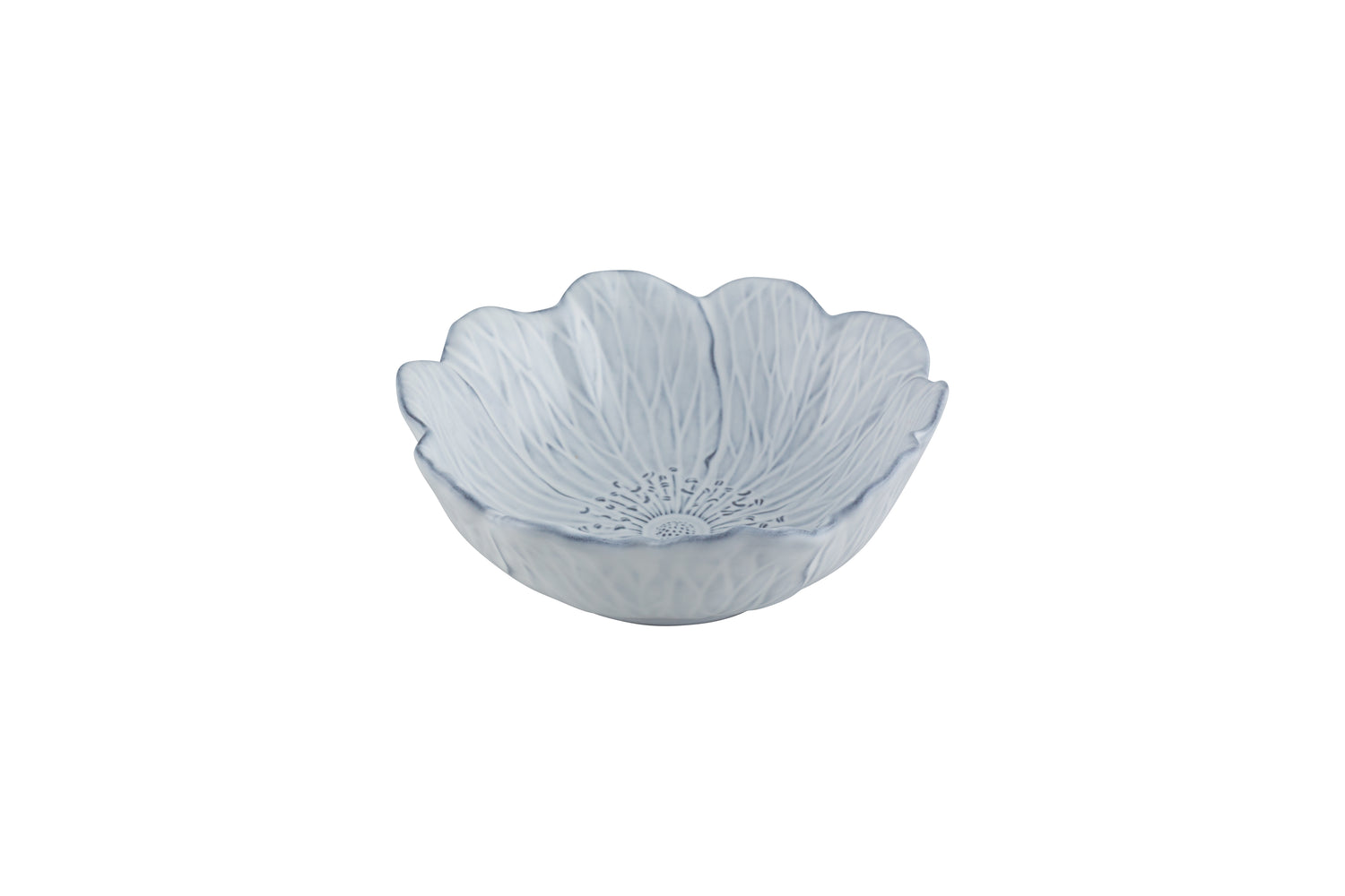 Kom "Flora" – Wit -  Ø 17 cm