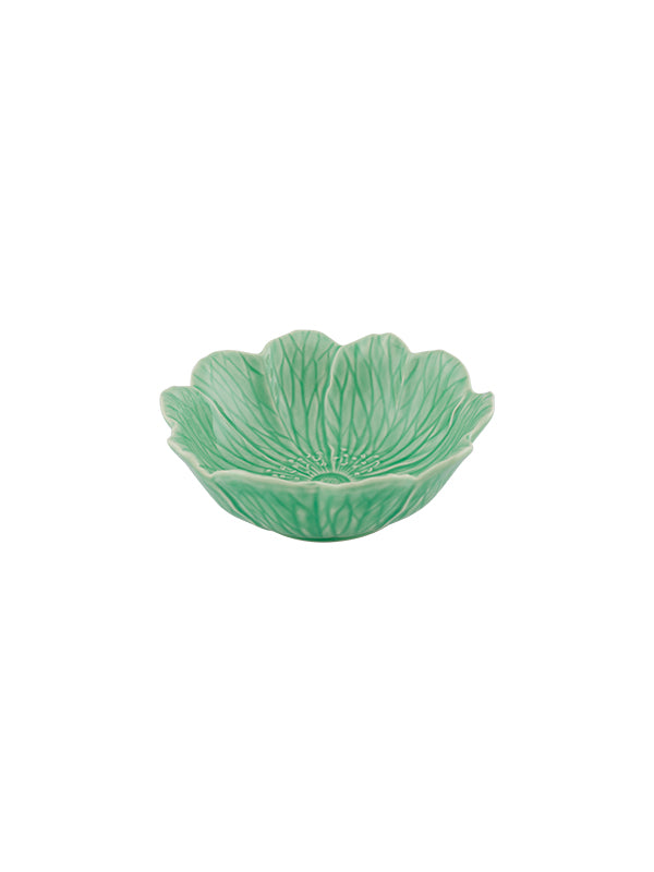 Kom "Flora" – Lichtgroen -  Ø 17 cm