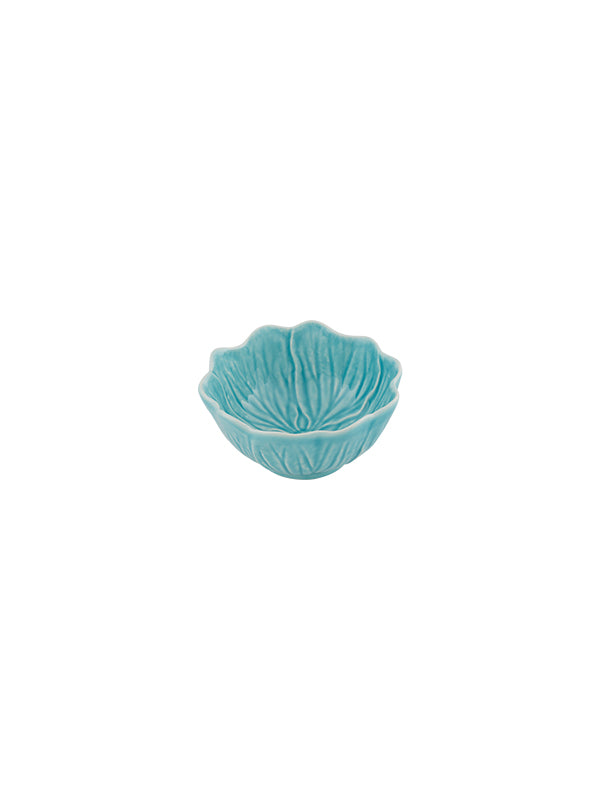 Kom "Flora" – Azuurblauw - Ø 12,4 cm