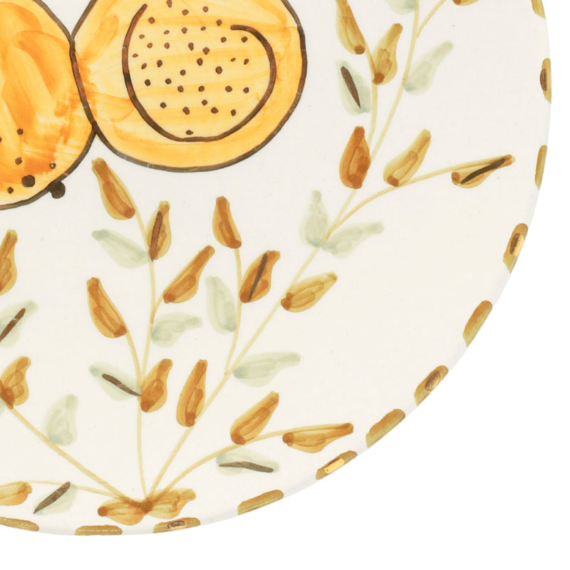 Keramisch bord "L'Orange"  -  Ø 20 cm