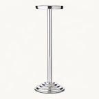 Valencia Wijnkoeler met Standaard – Gehamerd RVS – H 83 cm