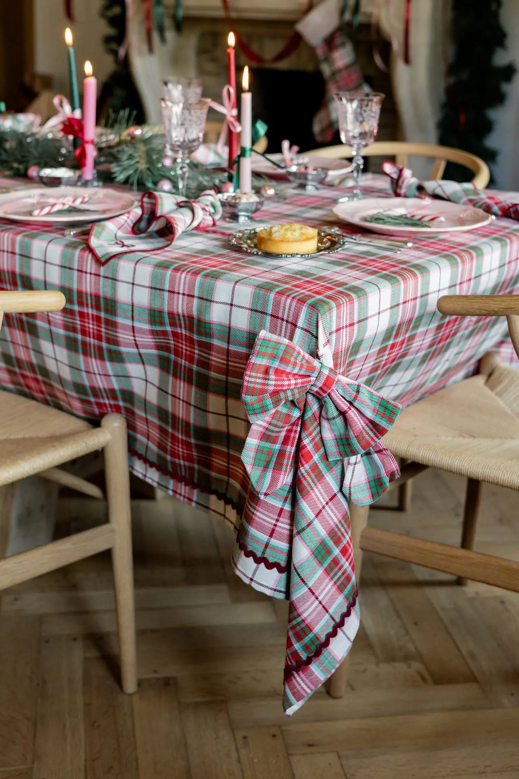 Stoffen strikken Angèle Red (set van 4)