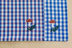 Keukenhanddoeken Gaston Blue met paddenstoel (set van 2)