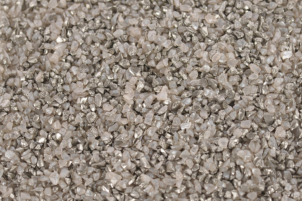 Decorative granulate - Silver - 550g