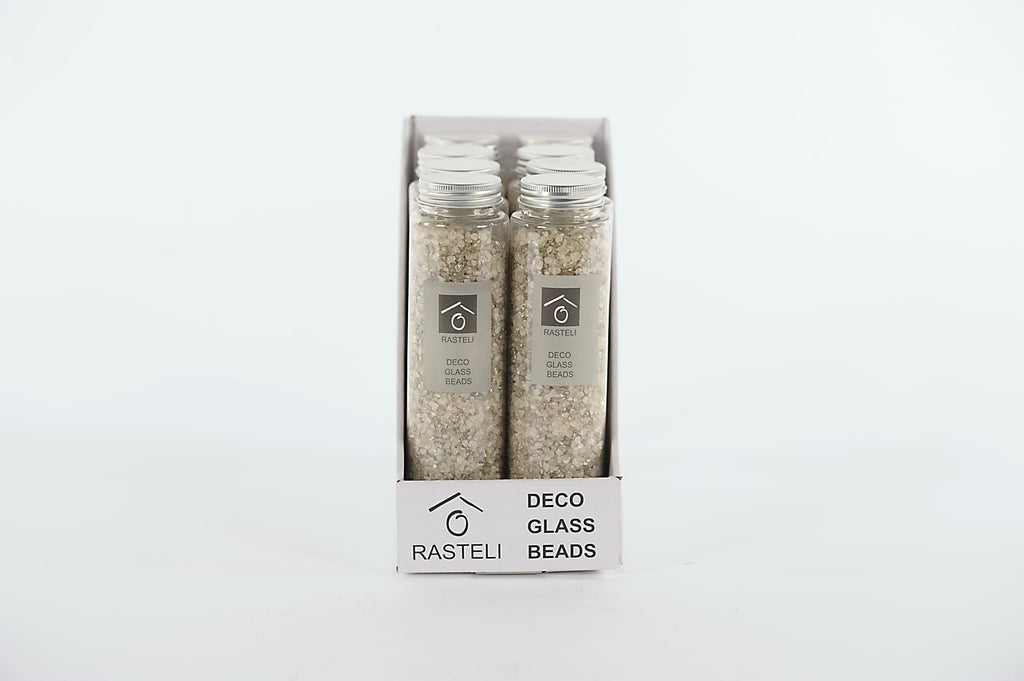 Decorative granulate - Silver - 550g