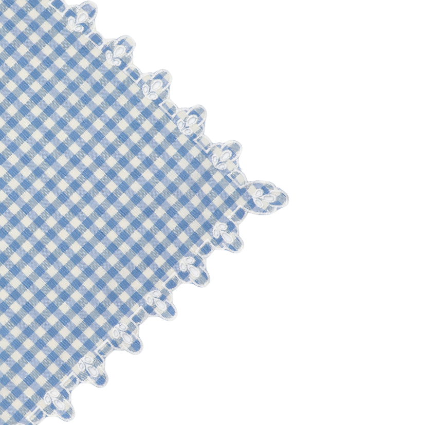 Amalfi Napkin - Vichy Blue