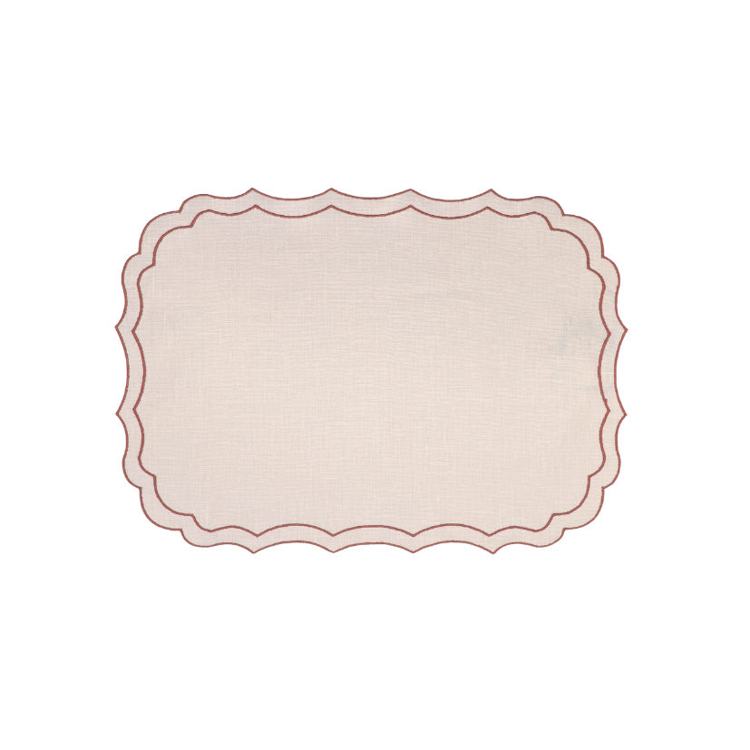 Stain-resistant Linen Placemat Firenze – 50x35 cm