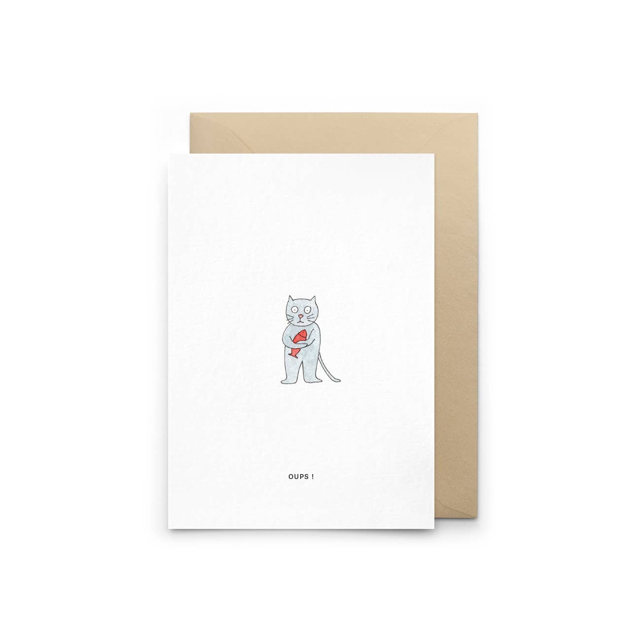 Oops-kaart met envelop