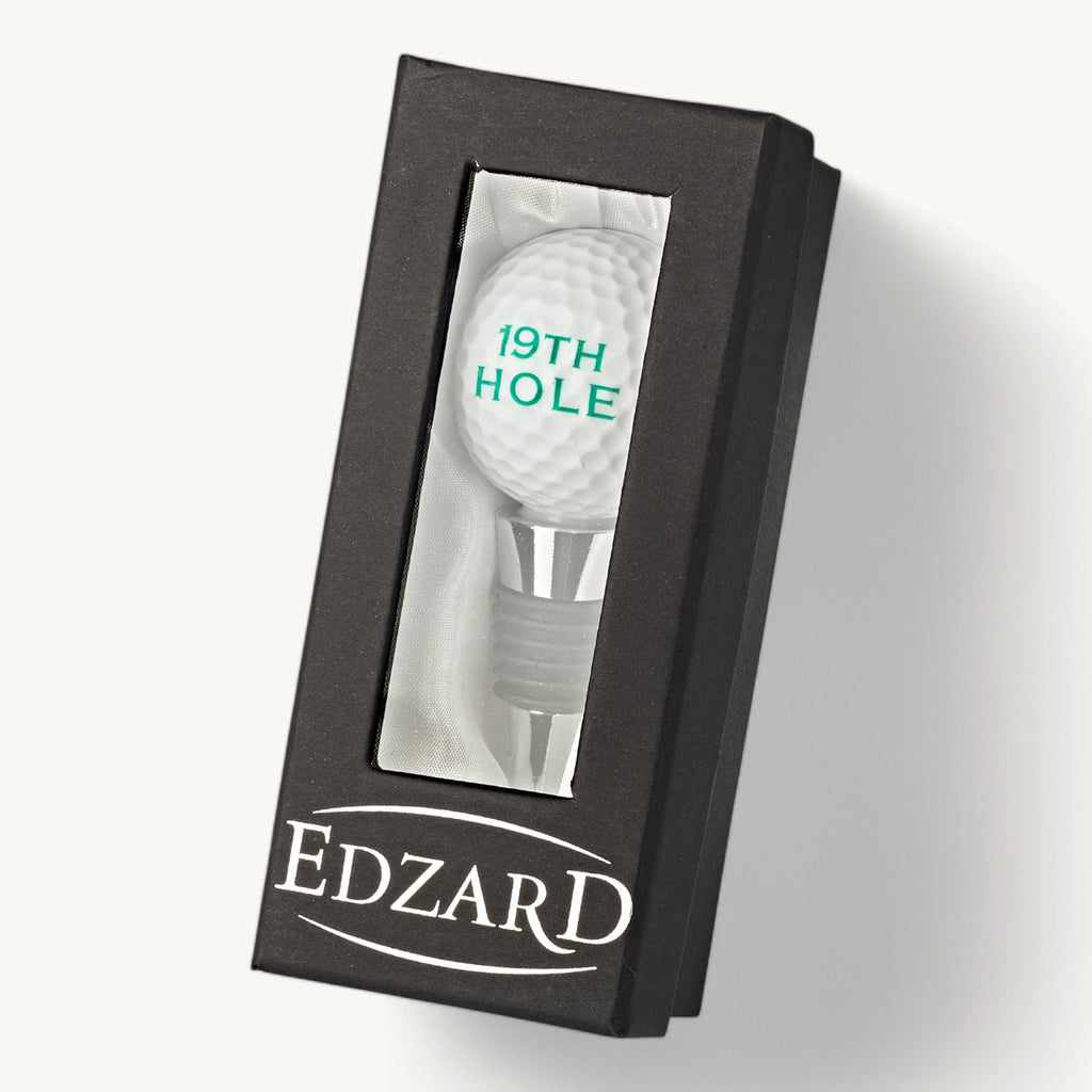 Bottle Stopper Golf Ball - "19th Hole"
